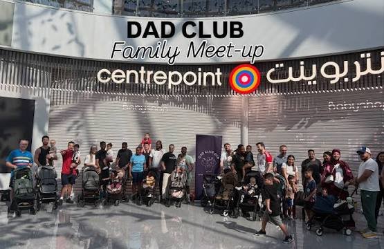 Dad Club family mall meet-up