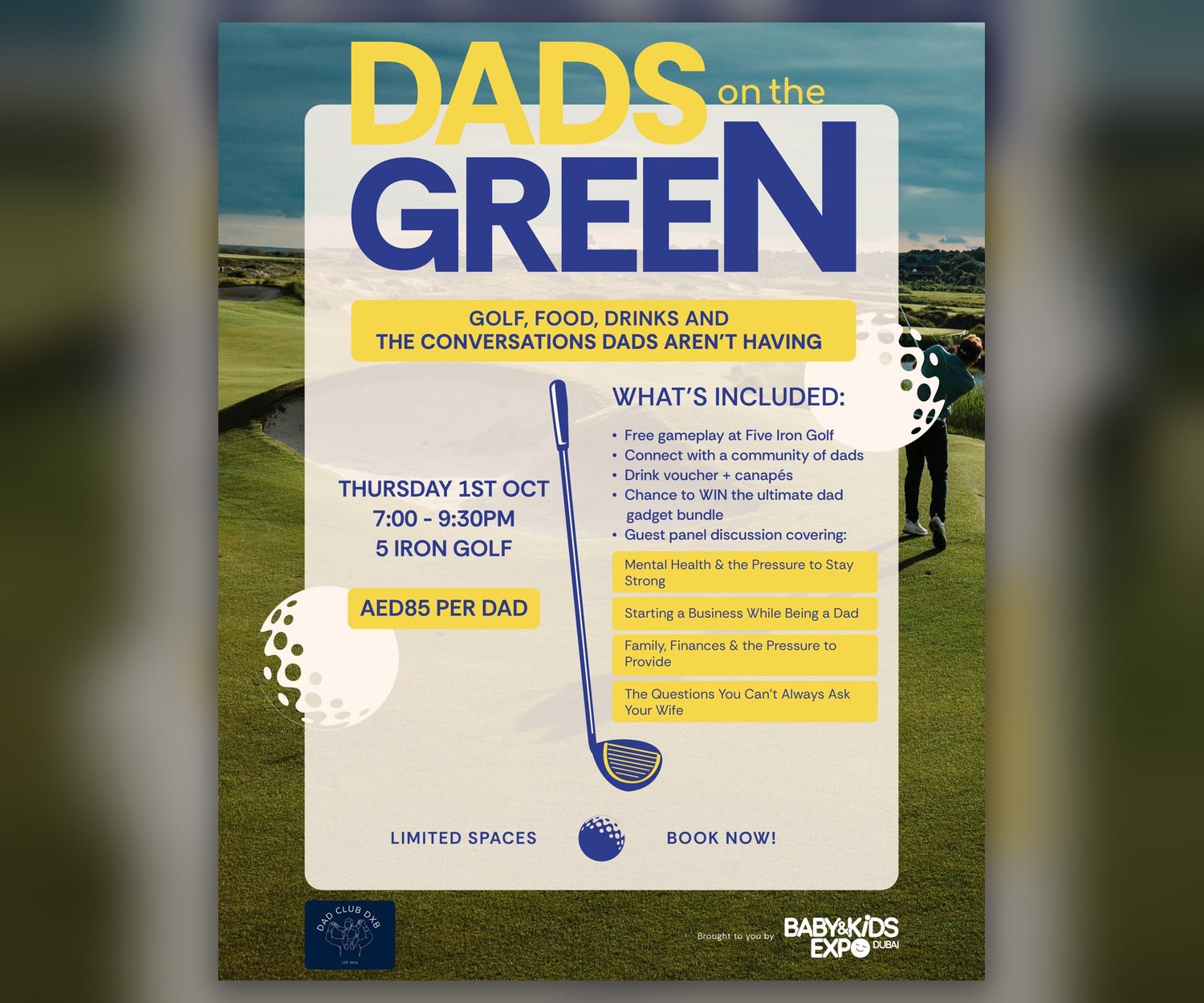 ⛳️ DADS ON THE GREEN